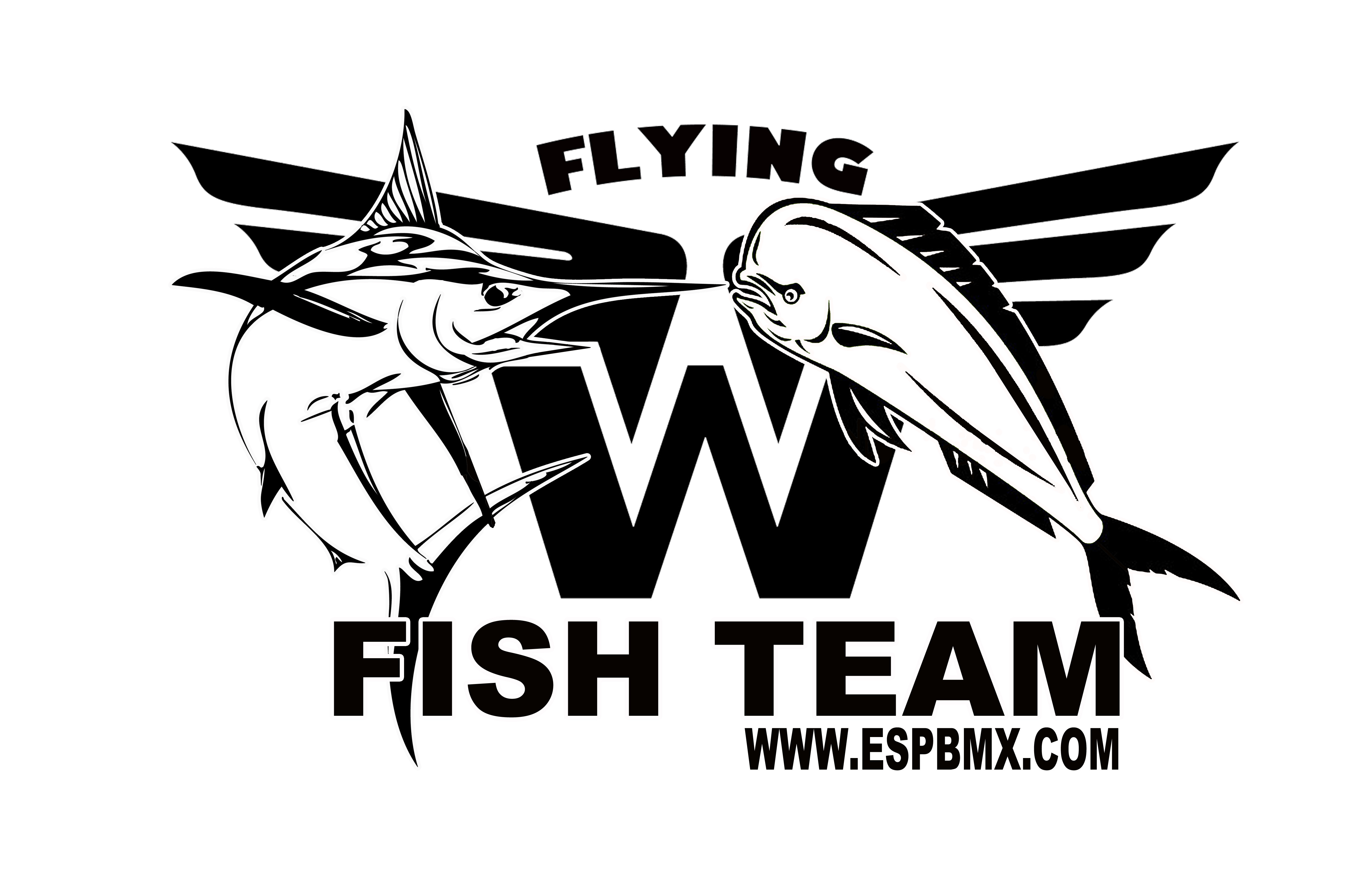 Flying Fish Team logo design